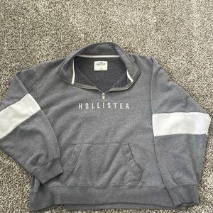Hollister half zip womens